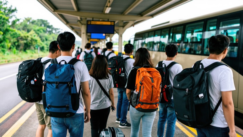 Sécurité des passagers dans les transports collectifs pendant les vacances scolaires d'été